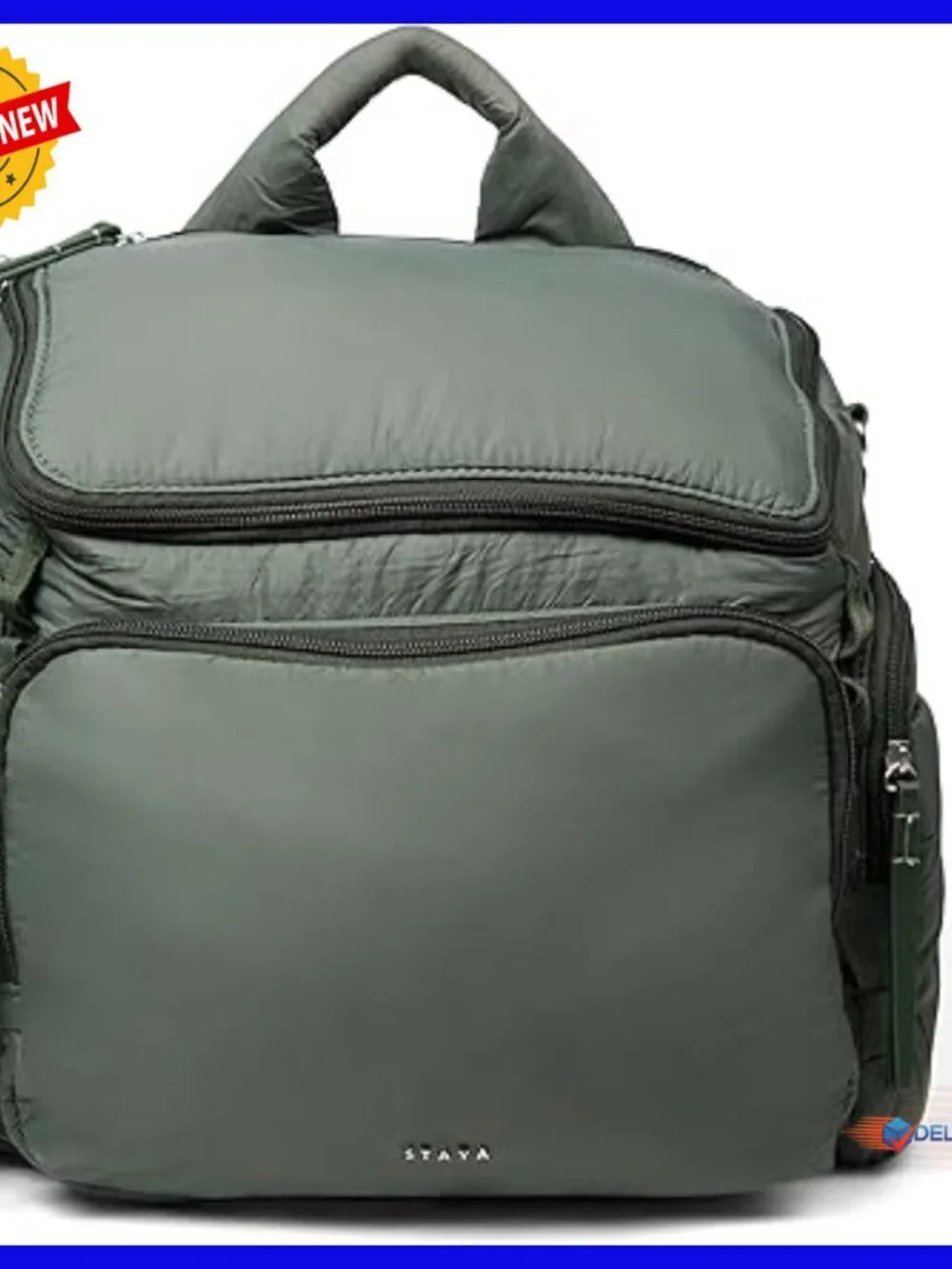 Lightweight Diaper Bag Backpack with Multiple Compartments, Travel Baby Bag
